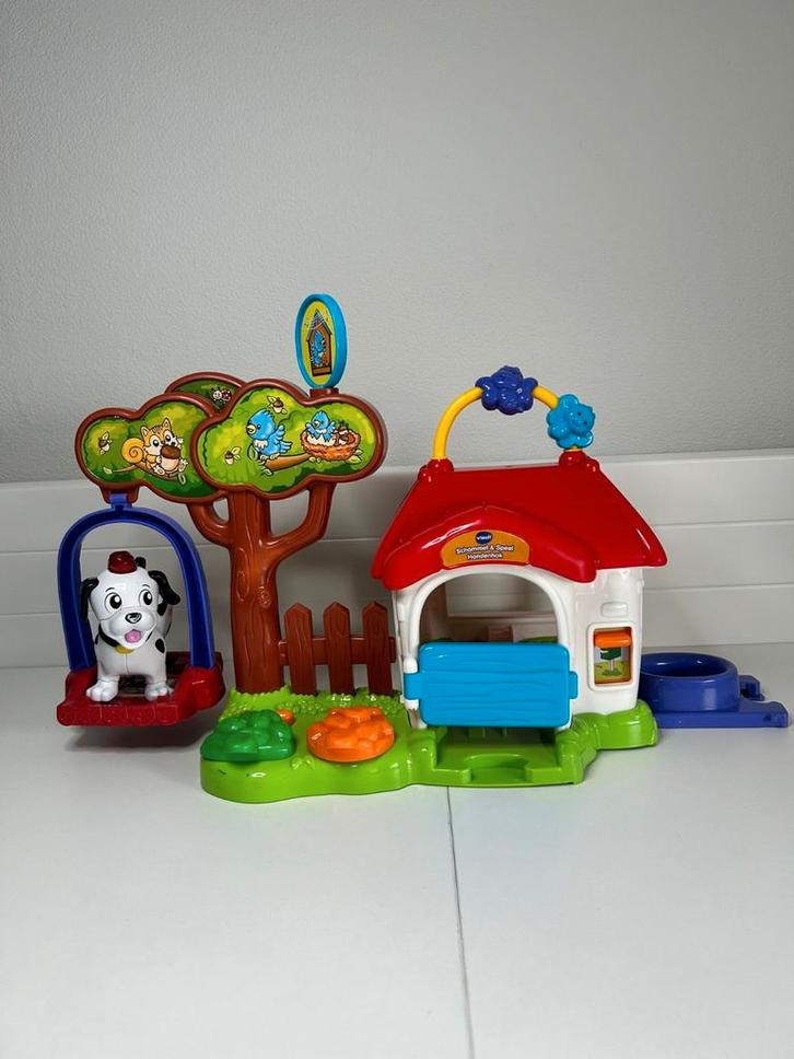 VTech Zoef Zoef Dieren Hondenhok met Douwe de hond, Kinderen en Baby's, Speelgoed | Vtech, Ophalen of Verzenden