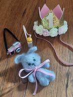 Lotje accessoires en mohair beertje bjd 1/6, blythe, pullip., Verzamelen, Poppen, Ophalen of Verzenden, Zo goed als nieuw, Accessoires