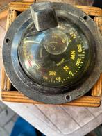 Vintage scheepskompas Riviera origineel nautisch instrument, Ophalen, Gebruikt, Gps of Kompas