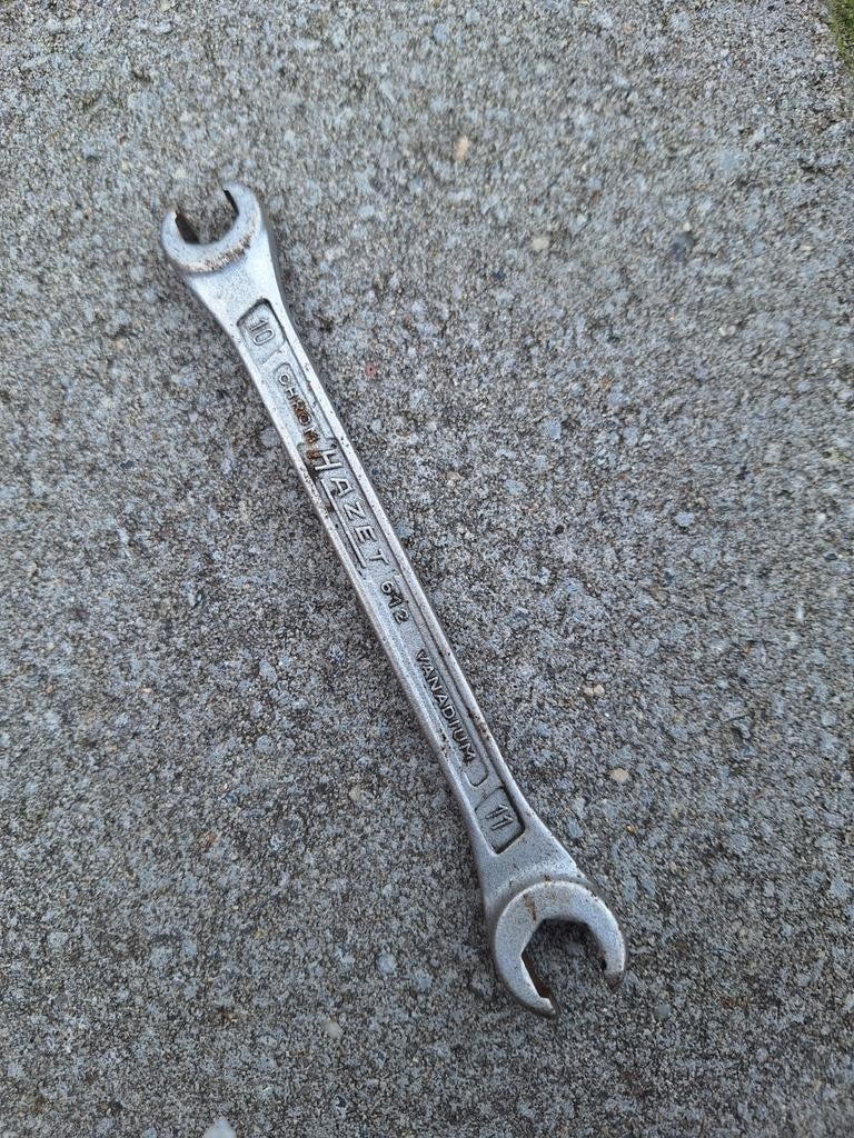 Hazet openringsleutel 10 x 11

Open ringsleutel, Ophalen of Verzenden, X, X, X