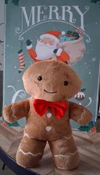 NIEUW - Kerstknuffel Gingerbreadman (Peperkoekmannetje) 35cm, Ophalen of Verzenden, Nieuw