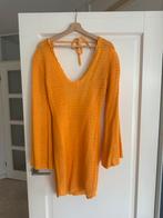 Gehaakt jurkje Loavies (L), Kleding | Dames, Jurken, Maat 42/44 (L), Oranje, Ophalen of Verzenden, Boven de knie