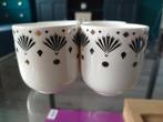 4 espresso kopjes van La Redoute, Keramiek, Nieuw, Ophalen of Verzenden, Overige stijlen