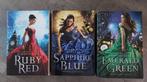 Edelsteen trilogie  - Ruby Red, Sapphire Blue, Emerald Green, Ophalen of Verzenden, Zo goed als nieuw, Kerstin Gier