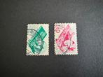 1931 Goudse glazen NVPH nr 238-239 gestempeld, Postzegels en Munten, Postzegels | Nederland, Verzenden, T/m 1940, Gestempeld