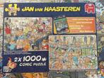 Jan van Haasteren puzzel: Fabriek Kerstman & Oud/nieuwfeest, 500 t/m 1500 stukjes, Legpuzzel, Zo goed als nieuw, Ophalen