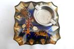 asbak - jaren 50 - perspex / metaal - zee tafereel - Italië, Ophalen, Gebruikt, Asbak