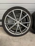Originele Audi 19 inch velgen met Hankook banden 235/35 R19, Auto-onderdelen, Banden en Velgen, Gebruikt, Banden en Velgen, Winterbanden