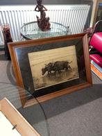 LET OP ! zeer GROTE ETS Dirk Homberg Indie / indonesie, Antiek en Kunst, Kunst | Etsen en Gravures, Verzenden