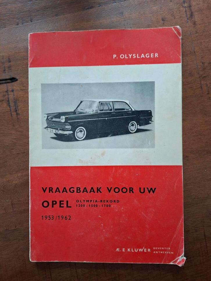Opel Olympia Rekord Vraagbaak - P. Olyslager, Boeken, Auto's | Boeken, Gelezen, Opel, Ophalen of Verzenden