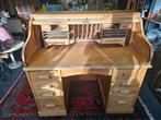 Antiek Eikenhouten Rolbureau, Antiek, Gebruikt, Onbekend, Ophalen of Verzenden