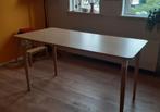 Bamboe tafel, Huis en Inrichting, Bureaus, Ophalen, Zo goed als nieuw, Bureau