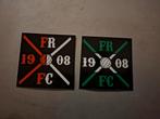 2 Stickers FRFC, Ophalen of Verzenden, Nieuw, Sport