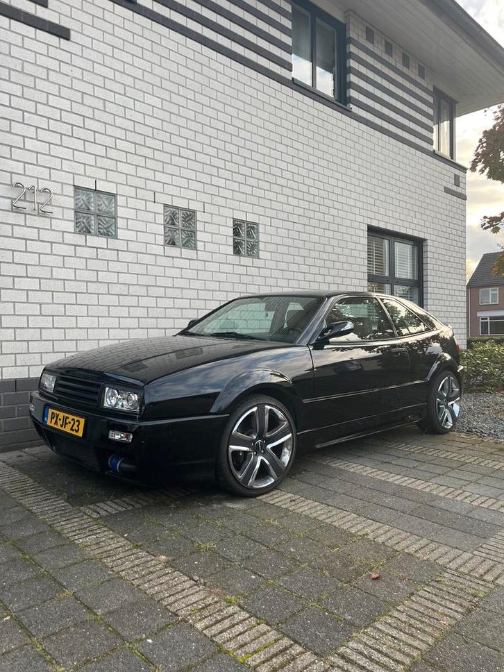 Volkswagen Corrado 3,2 R32 VR6 490KW/360PK E2 1995 Zwart, Auto's, Volkswagen, Particulier, Corrado, ABS, Boordcomputer, Centrale vergrendeling