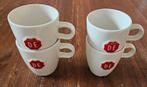 DE koffiekopje 4x, Huis en Inrichting, Keuken | Servies, Ophalen of Verzenden, Overige stijlen, Kop(pen) en/of Schotel(s), Glas