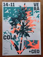 Vera poster originele zeefdruk Cola Geo, Ophalen of Verzenden, A1 t/m A3, Film en Tv, Rechthoekig Staand