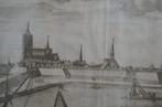 Ets 'De stad Tholen' M. Smallegange 1696, Antiek en Kunst, Ophalen of Verzenden