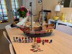 Playmobil 3050 piratenschip met figuren, Ophalen of Verzenden, Zo goed als nieuw