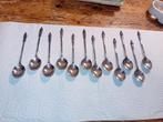 12 Verzilverde Apostel Lepeltjes, Antiek en Kunst, Antiek | Bestek, Ophalen of Verzenden