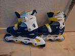 Nijdam Skeelers Blauw/Wit Maat 30-33, Sport en Fitness, Skeelers, Overige merken, Kinderen, Ophalen of Verzenden, Inline skates 4 wielen