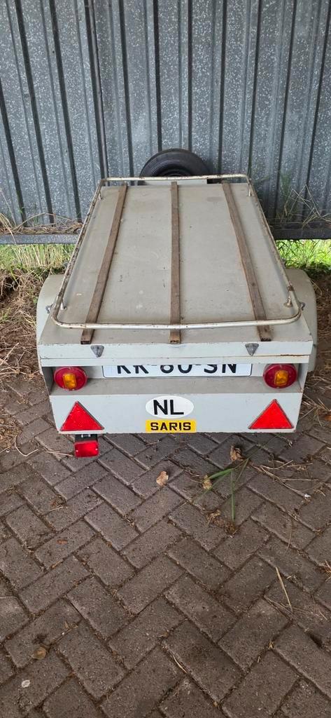 Oldtimer Saris aanhanger 50 jaar oud met aankoopbon + xtra.s, Auto diversen, Aanhangwagen-onderdelen, Gebruikt, Ophalen