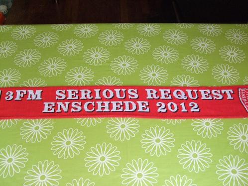 3FM Serious request 2012 / FC Twente sjaal, Verzamelen, Sportartikelen en Voetbal, Zo goed als nieuw, Vaantje of Sjaal, F.C. Twente