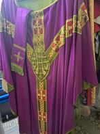 Antiek Vintage Priester Kleding Chasuble Kazuivel Stola Kerk, Ophalen of Verzenden