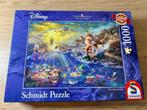 Thomas Kinkade 1000 Pcs Puzzel Kleine Zeemeermin, Ophalen of Verzenden, 500 t/m 1500 stukjes, Gebruikt, Legpuzzel