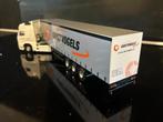 Volvo FH globetrotter Oostvogels met 3 as tautliner in doos, Hobby en Vrije tijd, Modelauto's | 1:50, Ophalen of Verzenden, Nieuw