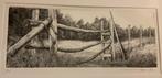 Ets - 1984 - FRANC van OYEN - Landschap, Ophalen