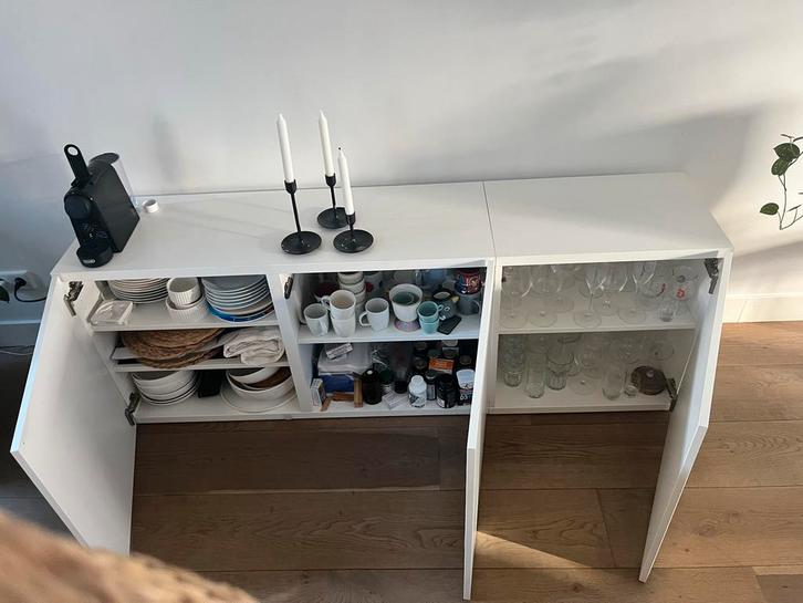 IKEA Bestå kast met 3 deuren, Huis en Inrichting, Kasten | Dressoirs, Zo goed als nieuw, 150 tot 200 cm, 25 tot 50 cm, Met deur(en)