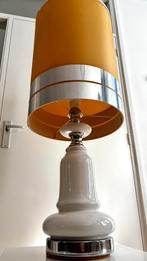 Vintage Tafellamp Wit Keramiek Space Age, Ophalen, Gebruikt, ., .