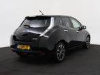 Nissan Leaf Base 24 kWh | Camera | Navi | LMV 11-2012 113.18, Auto's, Nissan, Navigatiesysteem, Gebruikt, Leder en Stof, Zwart