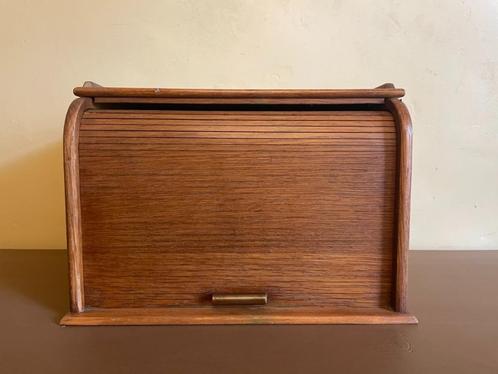 Mooi Art Deco 1930 Bureau Postkastje Rolluikkastje Brieven, Antiek en Kunst, Antiek | Woonaccessoires, Ophalen of Verzenden