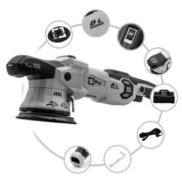 Liquid Elements T4500 PRO excentrische polijstmachine beschikbaar voor biedingen