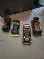 Handgemaakt vintage auto's oldtimer miniatuur, Antiek en Kunst, Curiosa en Brocante, Ophalen of Verzenden