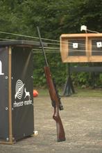 Schiettent / Schietbaan te huur op locatie, Ophalen of Verzenden, Nieuw, Overige