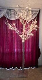 Kunst kerstboom op voet met ledverlichting hoogte 260 cm, Ophalen, Zo goed als nieuw