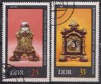 DDR 1975 Antieke klokken, Ophalen of Verzenden, Gestempeld, Overige thema's