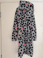 Leuke grijze badjas met hartjes Hema maat 146-152 meisje., Kinderen en Baby's, Kinderkleding | Maat 146, Nacht- of Onderkleding