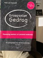 Boek groepsplan gedrag, Zo goed als nieuw, Beta, Kees van Overveld, HBO