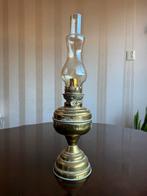 Antieke Koperen Olielamp, Antiek en Kunst, Antiek | Lampen, Ophalen