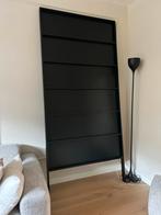 Zwarte schuinstaande boekenkast - Hilversum, Ophalen, Gebruikt, 100 tot 150 cm, 200 cm of meer