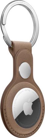 Apple sleutelhanger - AirTag - FineWoven Key Ring - Taupe, Ophalen