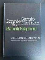 Eten, Drinken en Slapen - Jonnie Boer, Sergio Herman, Boeken, Kookboeken, Voorgerechten en Soepen, Ophalen of Verzenden, Zo goed als nieuw