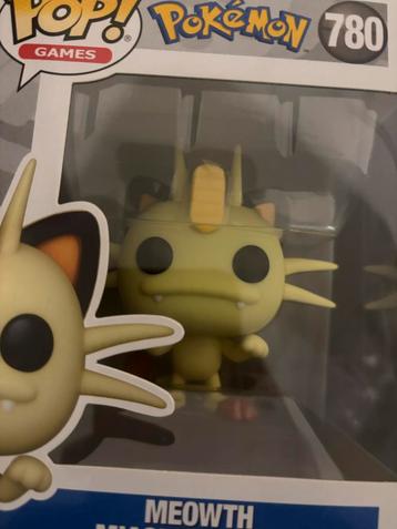 Funko Pop! Games Pokémon - Meowth #780 beschikbaar voor biedingen