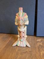 Mexicaanse kleifluit en terracotta beeldjes, Ophalen of Verzenden