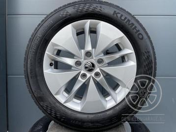 Skoda Octavia Velgen & Banden NIEUW Origineel 5x112 16 inch beschikbaar voor biedingen