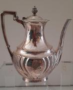 verzilverde Maple&co London koffie-theepot met monogram, Antiek en Kunst, Antiek | Goud en Zilver, Ophalen of Verzenden