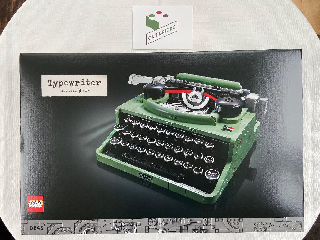 LEGO Ideas 21327 Typemachine, Ophalen of Verzenden, Nieuw, Complete set, Lego